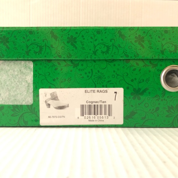 Elite Rags Cognac & Tan Booties - Picture 12 of 13